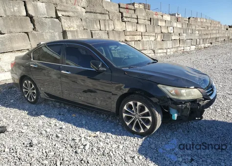 2013 Honda Accord Sport from USA, damaged, VIN 1HGCR2F52DA263349